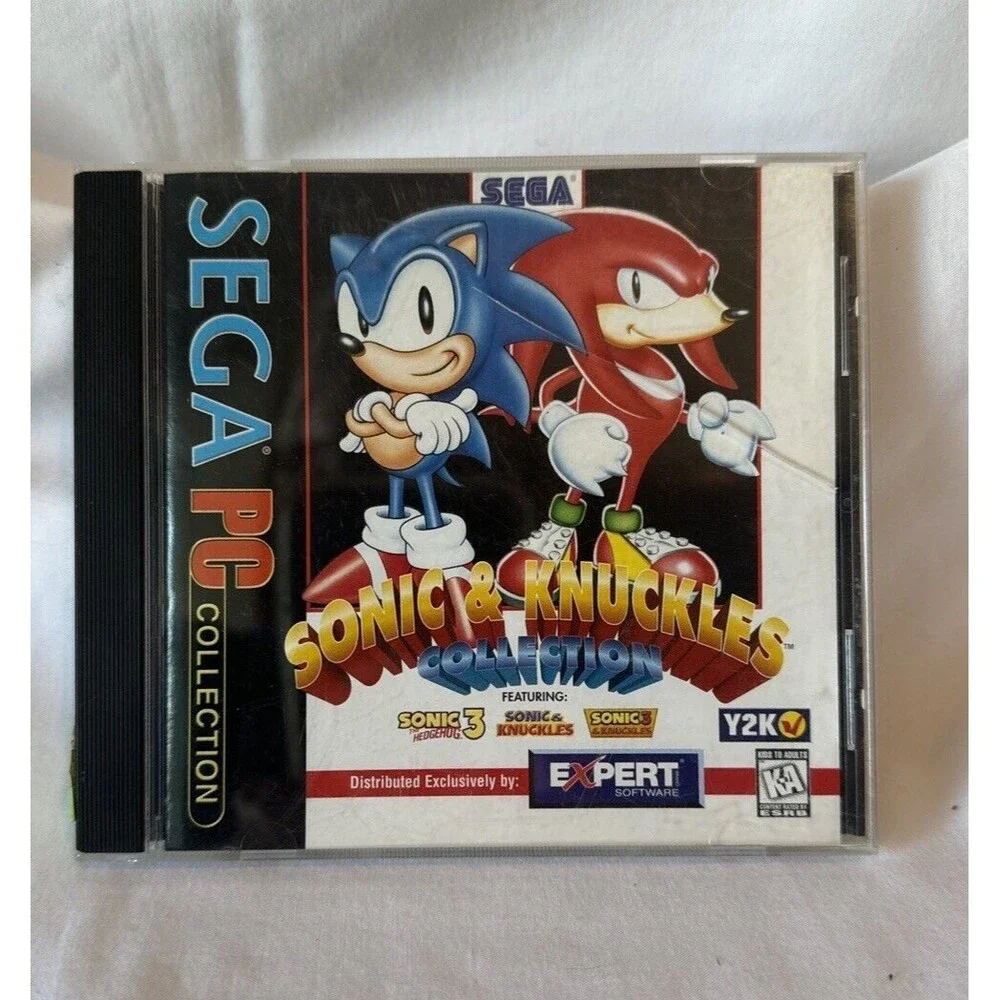 Sonic & Knuckles Collection Windows PC CD-ROM Sega PC Collection